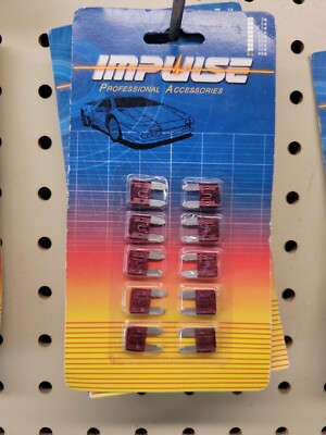 Impulse Mini Blade Fuse 10 LOT 40 Amp