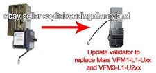 Replace a Mars VFM 1-L1-Uxx or Mars VFM 3-L1-U2xx with a 120v Mars for vending