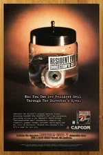 1997 Resident Evil Director's Cut PS1 Vintage Print Ad/Poster Official Promo Art