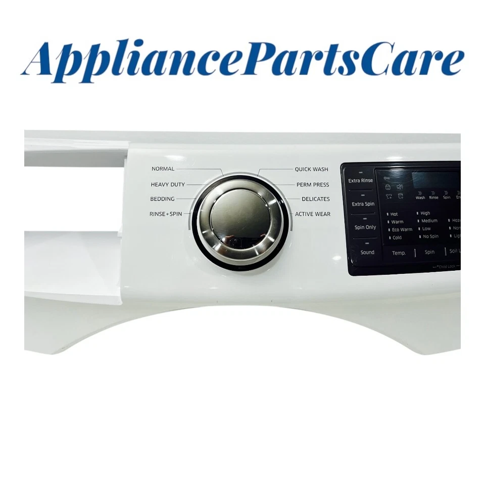 Panel de control de lavadora Samsung con placa DC97-19650B, DC92-01802J, DC97-18107E Foto 4 de 4