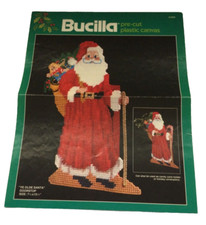 Bucilla 61069 Ye Olde Santa Doorstop For Plastic Canvas Pattern Only