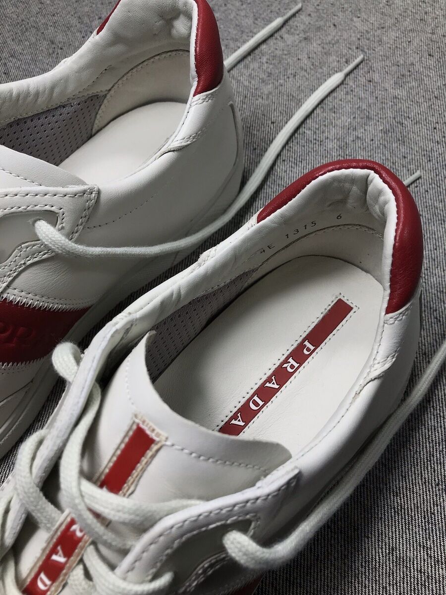 PRADA, CALZATURE UOMO, UK SIZE 6, MEN'S TRAINER'S, BRAND NEW PRADA, CALZATURE UOMO, UK SIZE 6, MEN'S TRAINER'S, BRAND NEW