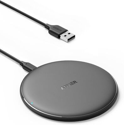 Anker Wireless PowerWave Charging Pad 7.5W Qi Charger for iPhone Samsung etc.