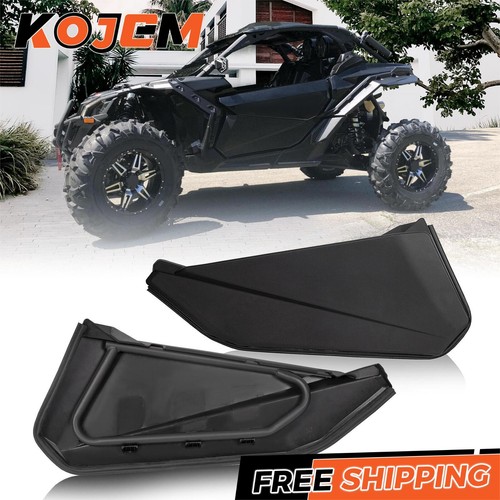 Lower Door Inserts CUSAUTV Lower Doors For X3 Max, Plastic Lower Half Door Inserts Panels With Built-in Metal Frame Compatible With Can Am Maverick X3 Max RS DS 2017-2025 Accessories (4 Doors - Foto 2
