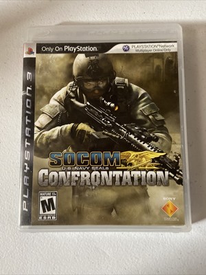 Socom U S Navy Seals Confrontation Socom Confrontation Ps3 Comes With Manual Ebay Socom U S Navy Seals Confrontation Socom Confrontation Ps3 Comes With Manual Ebay