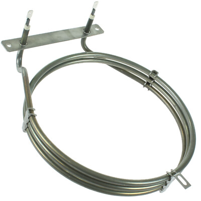 Backofenelement für ZANUSSI Herd Heizlüfter 3 Umdrehungen Heizelement 2500W