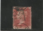 GREAT BRITAIN n° 26 1d. carmine red pl.219