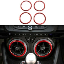Interior Air Vent Outlet Ring Cover Trim For Chevrolet Camaro 2017+ Accessories