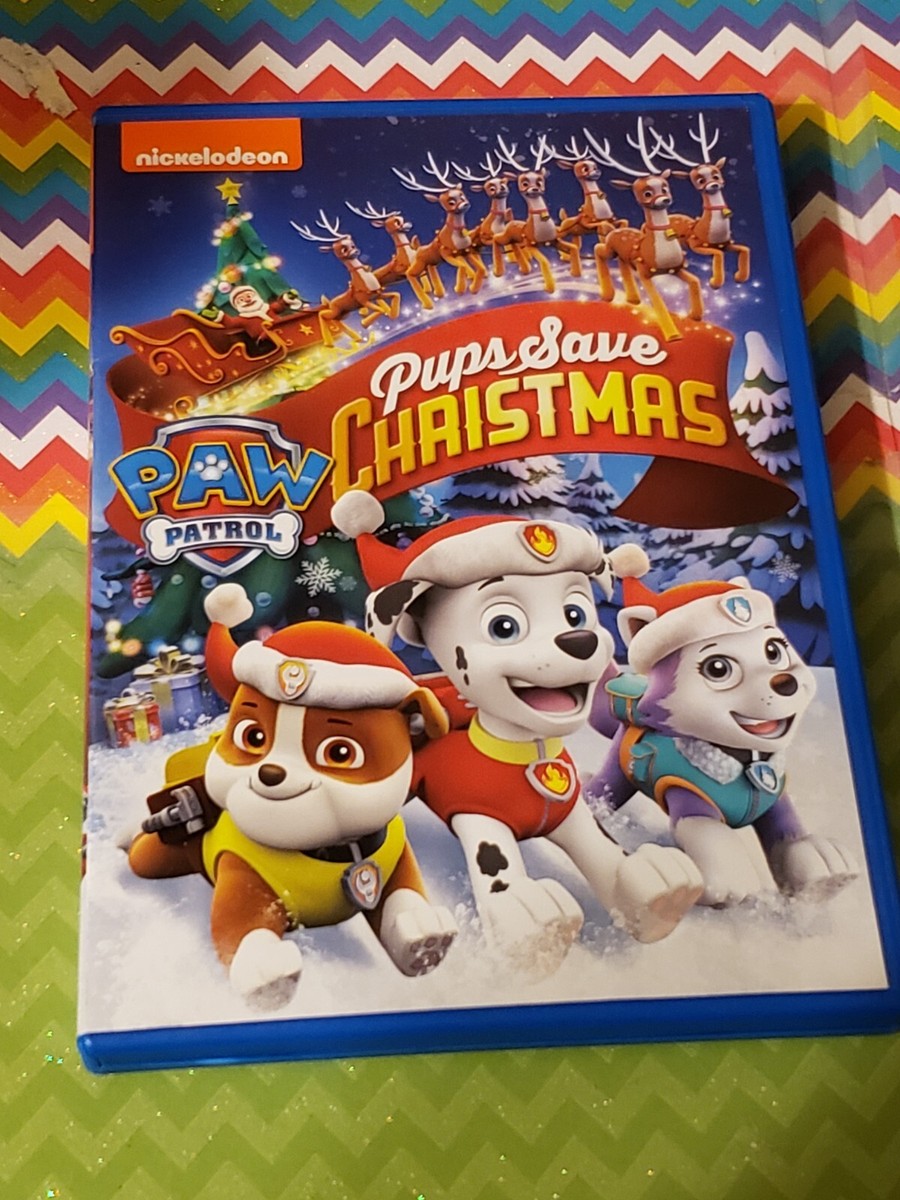 PAW PATROL - PUPS SAVE CHRISTMAS - DVD - NICKELODEON 32429250759| eBay