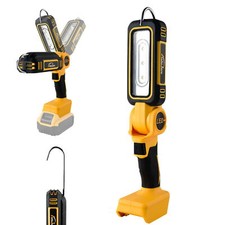 3000lm Led Work Light For Dewalt 20v Battery Car Repair Powered Flashlight 30w