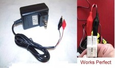   12V Clip Charger for White Plug RollPlay Chevy Colorado GMC Sierra Mercedes