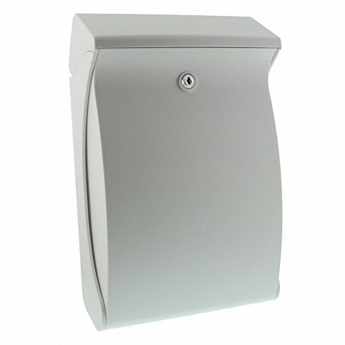 Высококачественный пластиковый почтовый ящик Burg-Wchter Swing 4905 Вт белый 16490₽