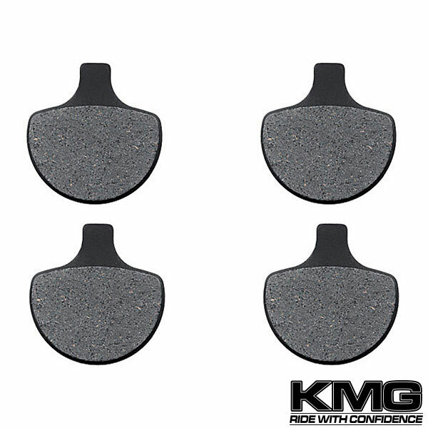nao品 Front Organic NAO Brake Pads For 1984-1985 Harley FLT FLHT Ultra