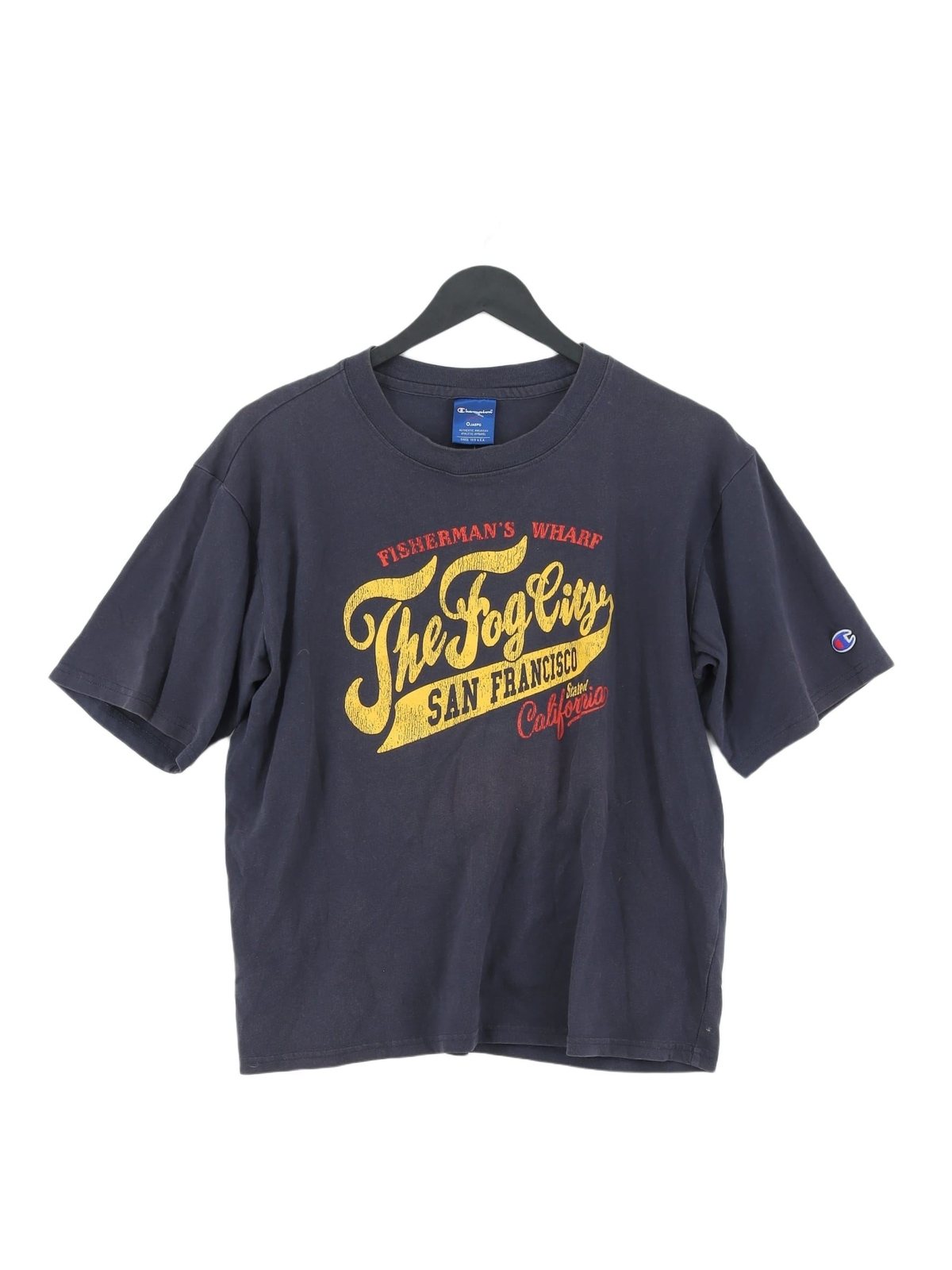 ALTRA Champion Men's T Shirt S Blue Graphic 100% Other Basic