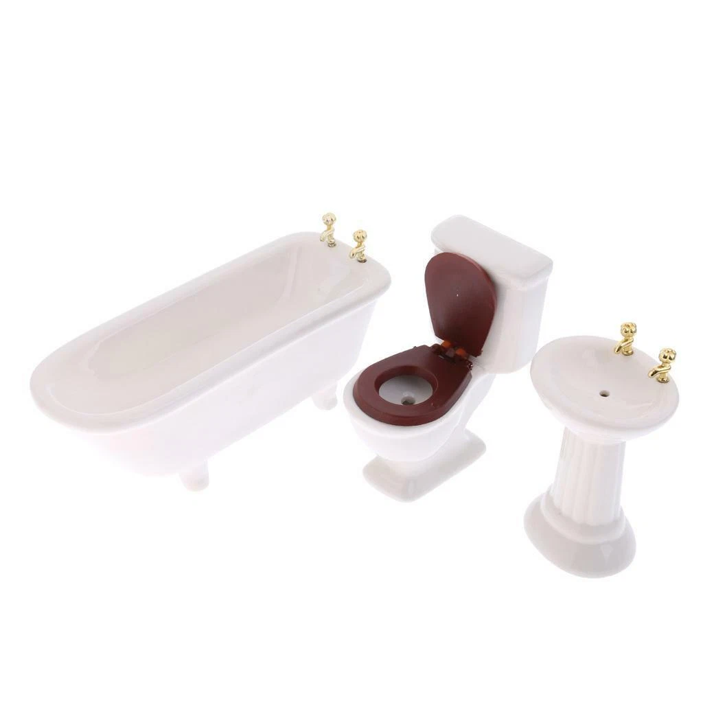 SET TAVOLO MOBILI in miniatura per casa delle bambole finge di giocare
