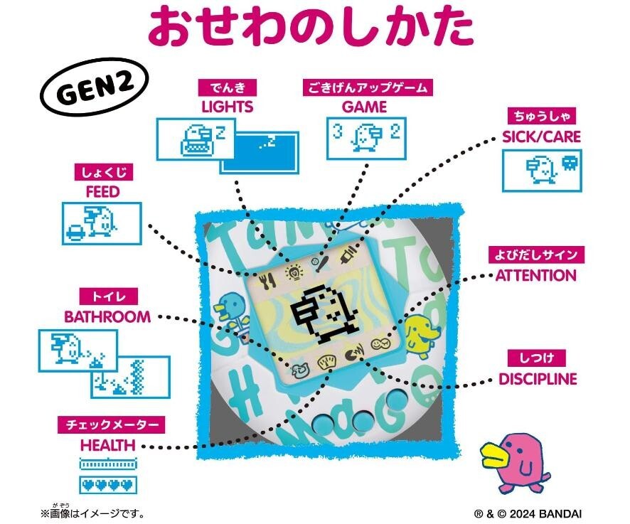 TAMAGOTCHI バーチャルペット ホワイト Amazon.co.jp: 1/3個 デジタルペット 6cm たまごっち バーチャル