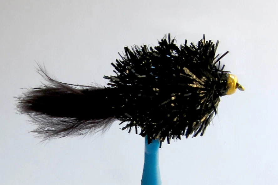 1 X Mouche De Peche Streamer Zonker Orange H8/10/12 Alevin White Fly Tying - Foto 12