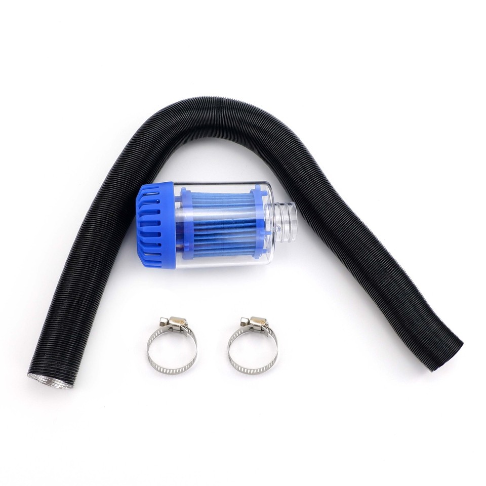 25mm Air Diesel Heater Intake Filter + Intake Duct Ducting Pipe + Clips ...