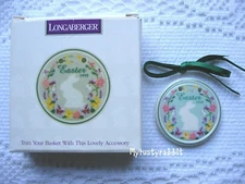 Longaberger 1998 Easter Tie-On - Ceramic - New in Box