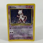 1999 Pokemon Mewtwo 10/102 Base Set Holo Rare Vintage WOTC Card Free Shipping