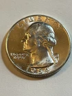 1964 Washington Quarter, Uncirculated, 90% Silver, By REEDERSONG
