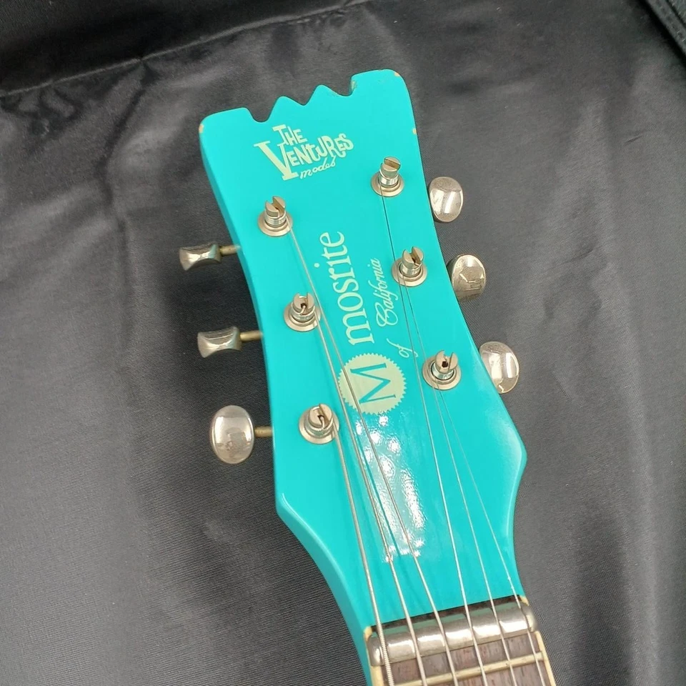 MOSRITE SUPER CUSTOM 64 AZUL MARINO Usado Cuerpo de tilo Diapasón de palisandro Foto 2 de 4