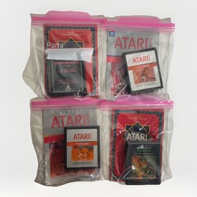 Atari 2600 Console 1 Joystick  9 Games Bundle *NOT TESTED!*