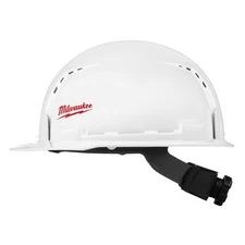 Milwaukee 48-73-1001 Front Brim Vented Hard Hat w/ BOLT Accs, Type 1 Class C
