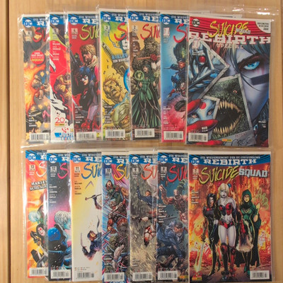 DC Comics Rebirth Suicide Squad special + 1 - 13 Comicbuch Lot Deutsch 2017