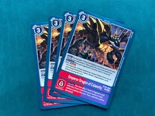 Emperor Dragon of Calamity BT20-094 Playset Digimon Card  x4