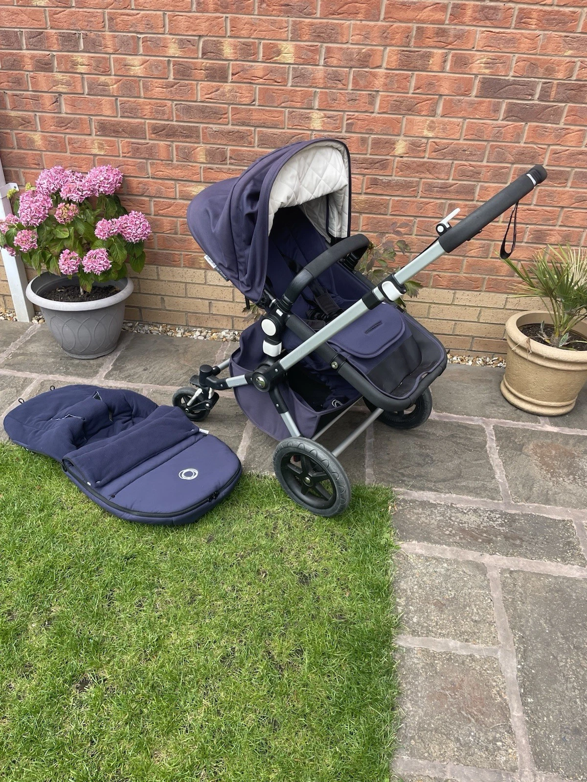Bugaboo pram Puschair Buggy Camelot 3& Accessories, Petrol Blue