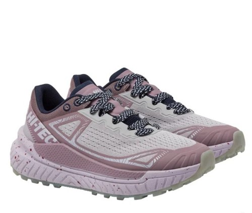 Hi Tec Ladies' Size 11 Lace-up Trail Shoes Sneakers, Purple