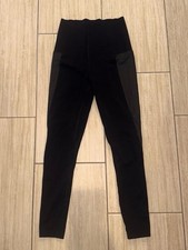 Sweaty Betty Halle Berry power full length black leggings S