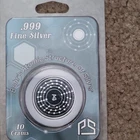 PAN silver Bohr's Atomic Structure of Silver .999 Fine Silver 10g Round