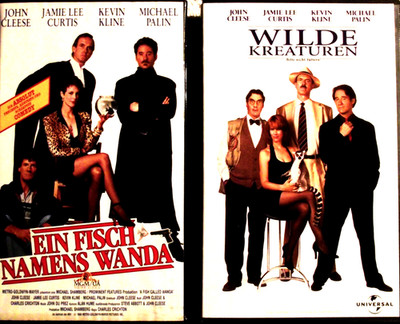 Ein Fisch Namens Wanda + Wilde Kreaturen * ERSTAUFLAGEN ~ große Cover * 2-er Set