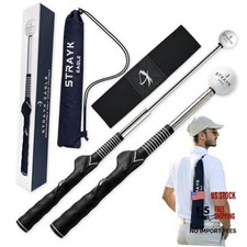 Retractable Golf Swing Trainer - Fix Your Slice - Improve Swing Tempo - Get