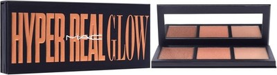 MAC Hyper Real Glow Palette - Shimmy Peach Neu Originalverpackt & Original 3 x 4,5g