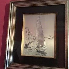 Vintage Embossed, engraved intaglio sterling . Picture job lot, please look 