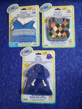 Webkinz Clothing : Lot of 3 pieces - Vest Sweaters Clothes are NEW