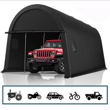 Carport 10x20ft Heavy Duty Canopy Waterproof Outdoor Storage Shed Metal Car Tent