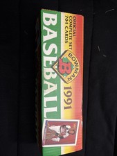 1991 Bowman Baseball Official Complete Set 704 Cards Sealed
