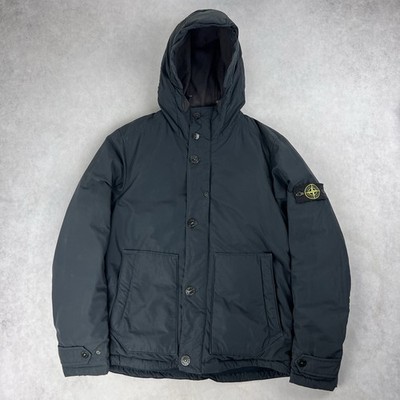 Stone Island Micro Reps Down Puffer Jacket Large Coat Navy 4793