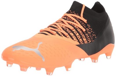 Puma Men's Future Z 3.3 Soccer Shoe, Neon Citrus-Diamond Silver Black, 7.5