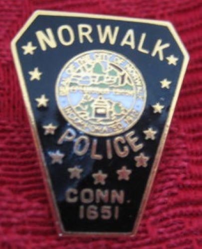 Norwalk Police Conn. 1651 Collectible Pin 7/8"