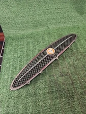 07-11 Jaguar XK XKR X150 Front Bumper Grille Grill Mesh Logo 6W8317F791AB OEM