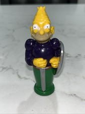 I Simpson 1992 Ricambio 3D Scacchi Pezzo Viola/Verde Nonno Torre