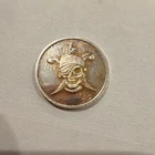 1 Gram .999 Fine Silver Round Skull Pirate Design, 999 Fineness, Silver, 1g