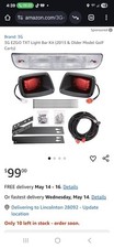 Halogen Light Bar Kit E-z Go 1994-2013