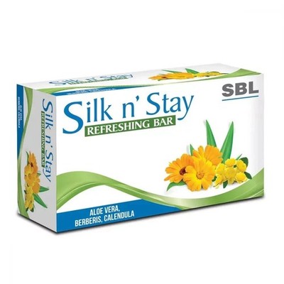 2 X SBL Silk N Stay Refreshing Bar (Aloe Vera, Berberis & Calendula) (75g)