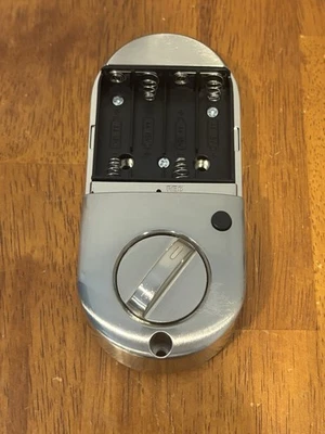 Veise Battery Keyless Smart Lock Model RZ07 Satin Nickel ONLY Interior Assembly - Image 1 of 3